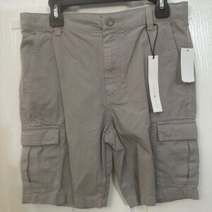 Kids Gray Cargo Shorts